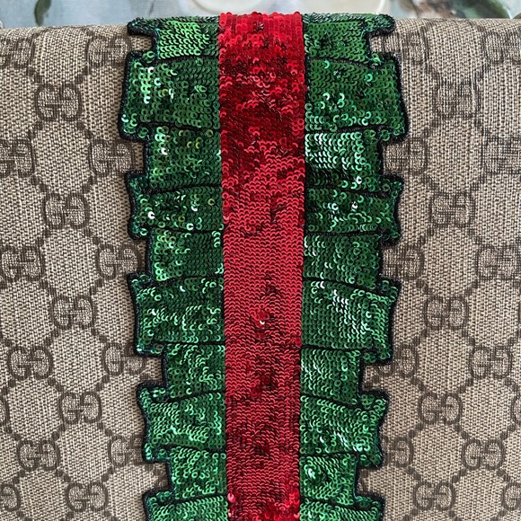 Auth GUCCI GG Supreme Monogram LE Medium Dionysus - Picture 8 of 16